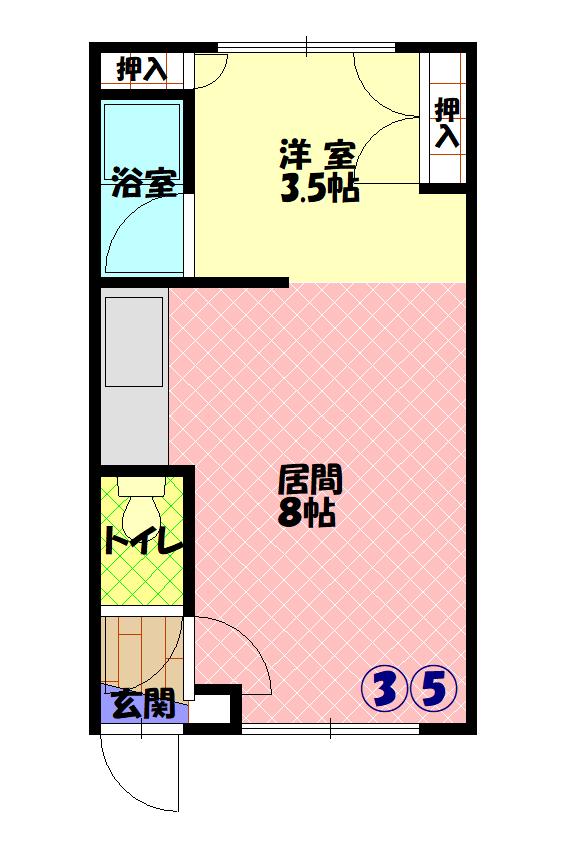 パラシオ205間取図