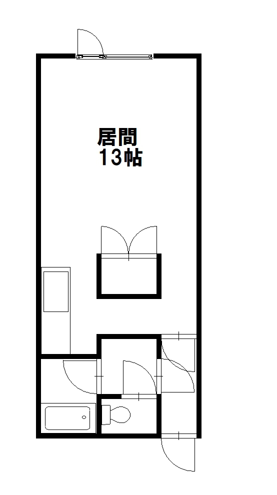コットンハウス１８２０３間取図