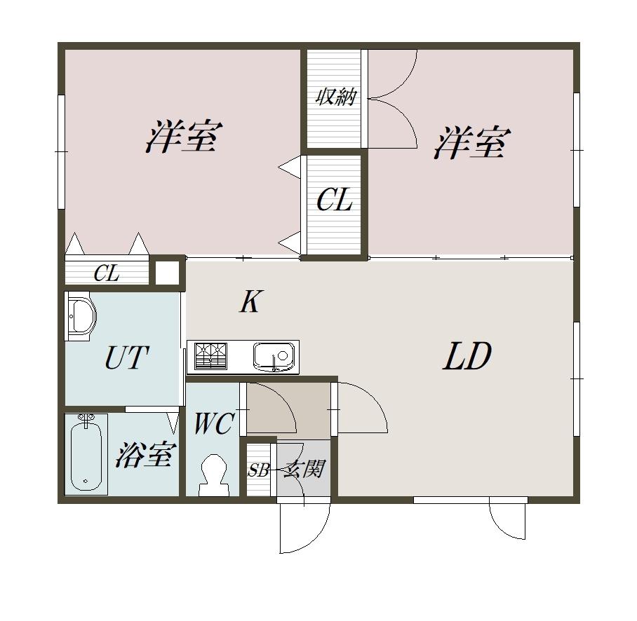 ＲＩＶＡＧＥ203間取図