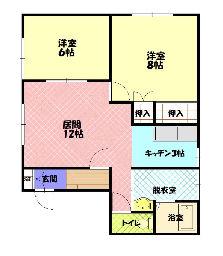ＣＥＤＩＡ101間取図