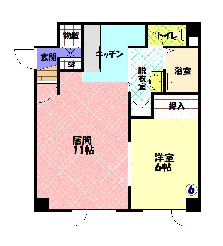 パミール106間取図