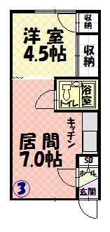 ＹＭＴ203間取図