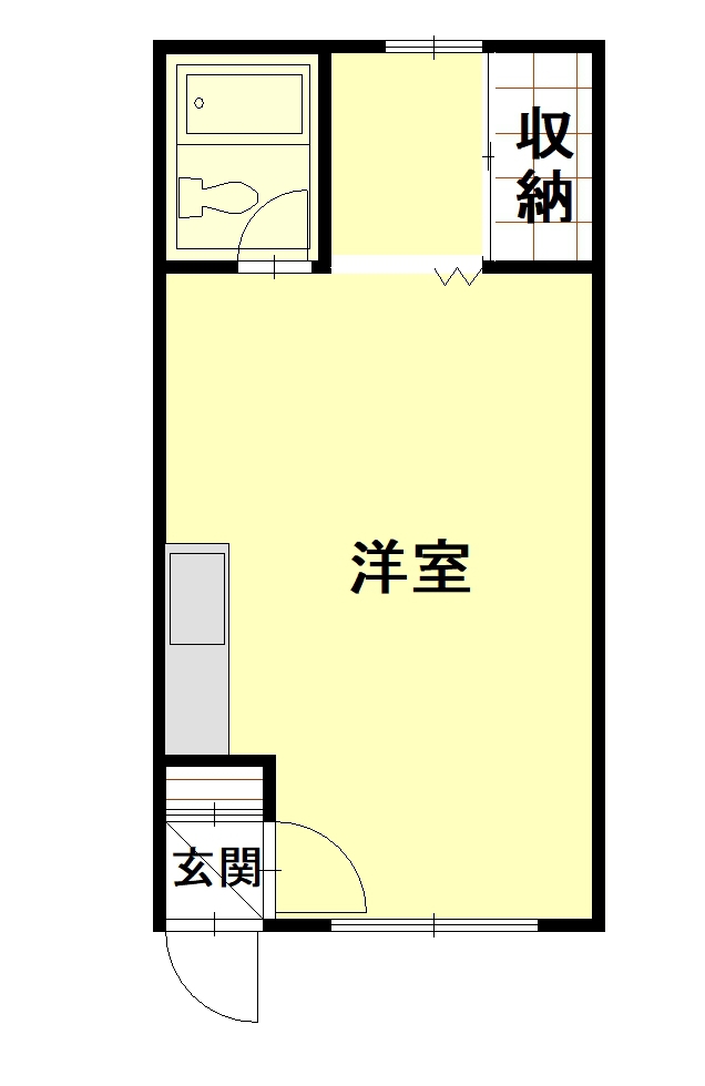 永山３．６ハイツＦ間取図