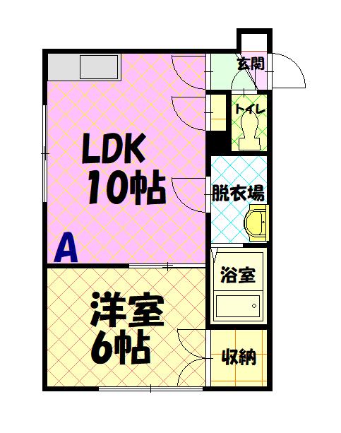 セラーノⅢ101間取図