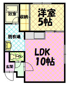 セラーノⅢ１０５間取図