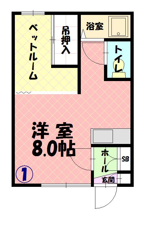 ＹＯＵ　ＨＯＰＥ201間取図