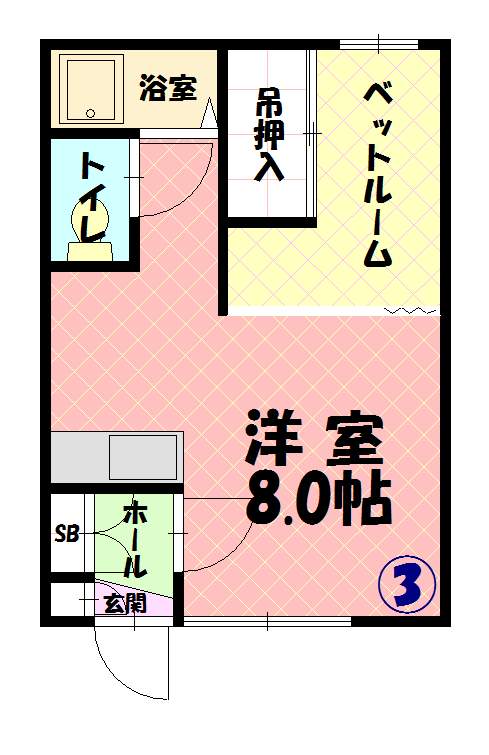 ＹＯＵ　ＨＯＰＥ103間取図
