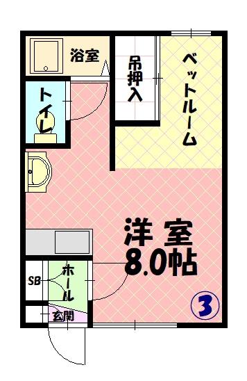 ＹＯＵ　ＨＯＰＥ303間取図