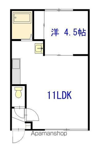 ハンドレッドヴィレッジＩ105間取図