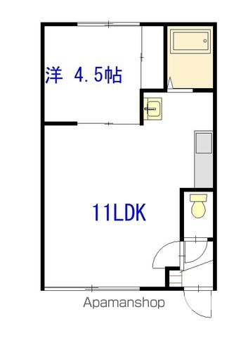 ハンドレッドヴィレッジＩ102間取図