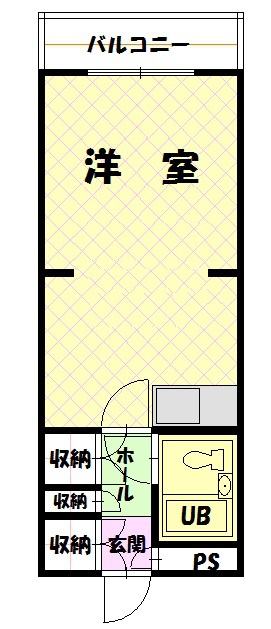 武王プラザ225間取図