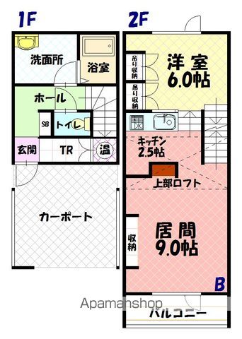 Ｔ．Ｍ．Ｓ　Ａ棟Ｂ間取図