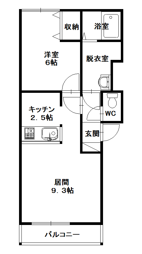 Symphony303間取図