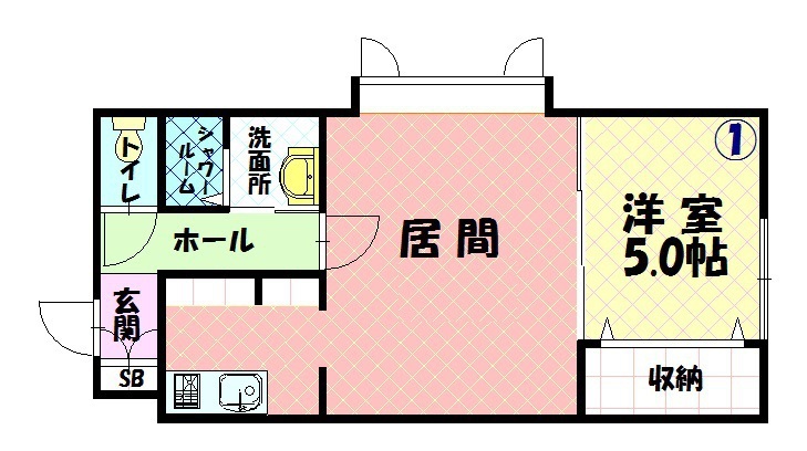 AMU5・23201間取図