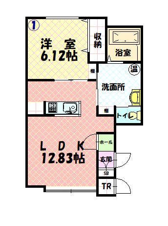 プレミア４101間取図