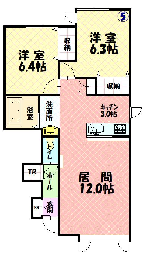 ルミュゼ東光１０５間取図