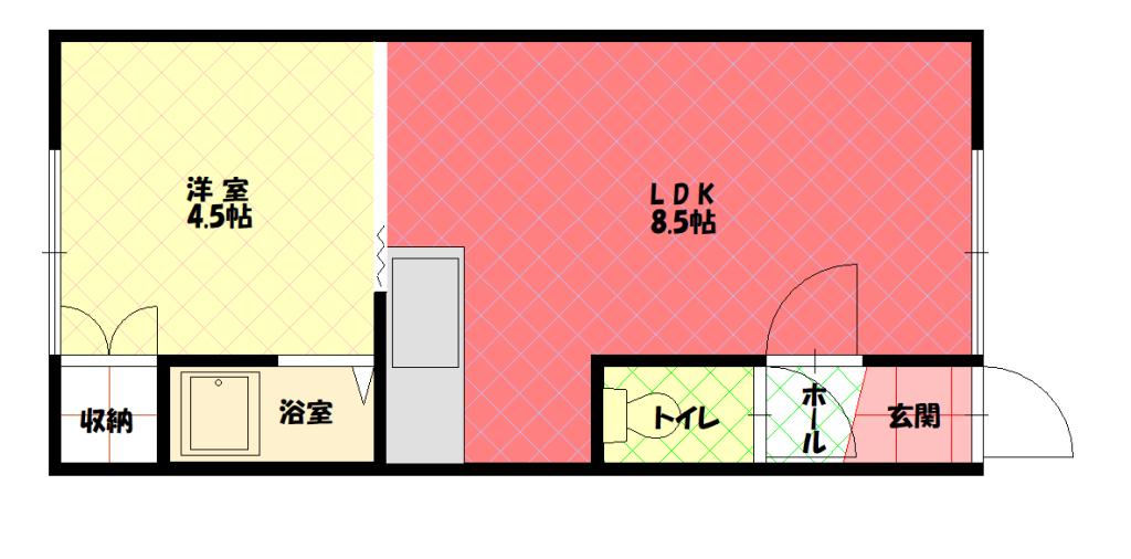 エスポワール１０条１０３間取図