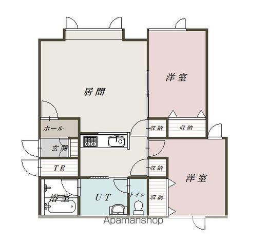 ルミエール105間取図