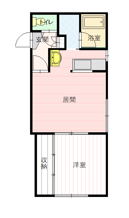 メモリアル東光105間取図