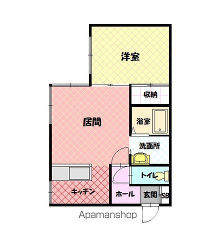 メモリアル東光102間取図