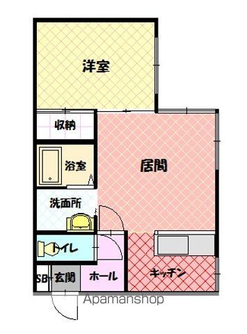 メモリアル東光103間取図