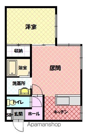 メモリアル東光203間取図