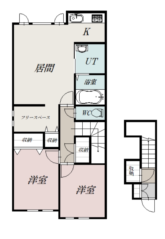 ＣＯＮＣＯＲＤＥ　Ａ２０１間取図