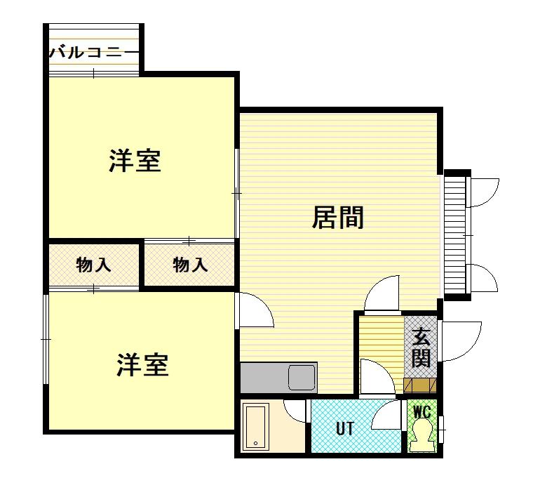 ヴェール２０２間取図