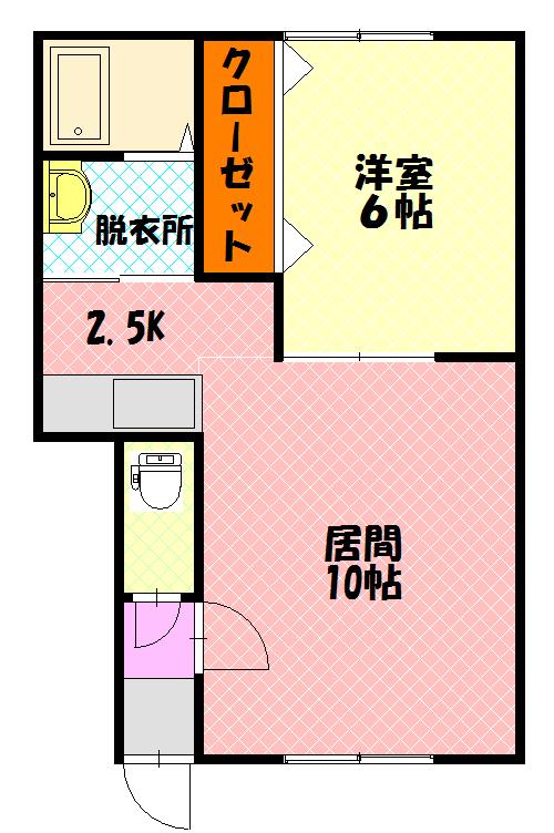 プラド１０２間取図