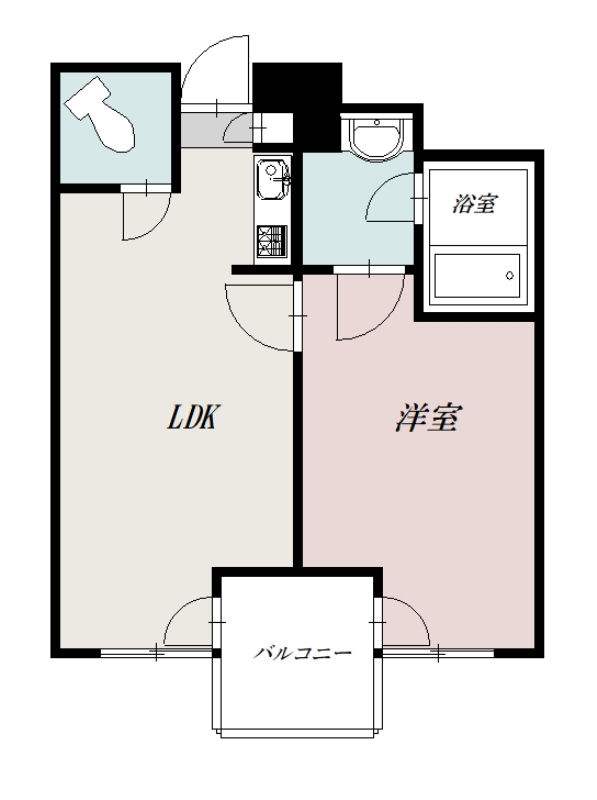 リオ・グランデ202間取図