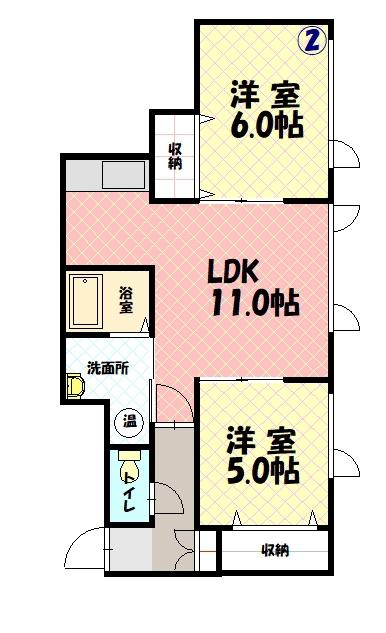 リゾ１５202間取図