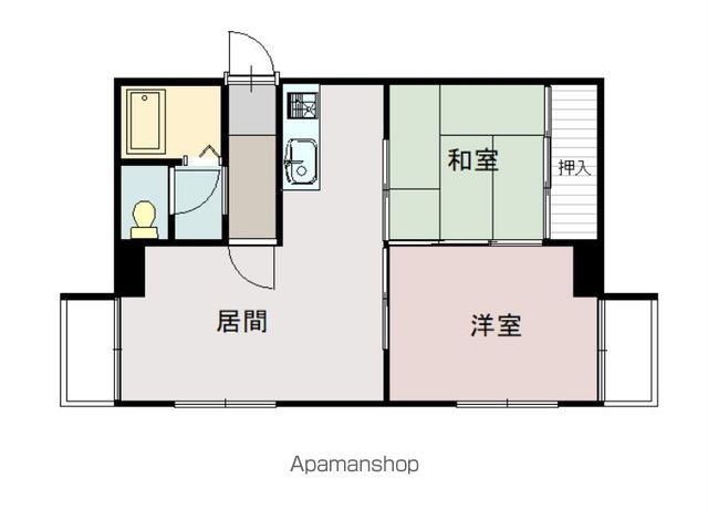 ファーストアベニュー603間取図