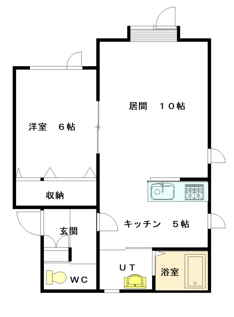 Ｓｐａｃｅ　Ｍ　Ｂ201間取図