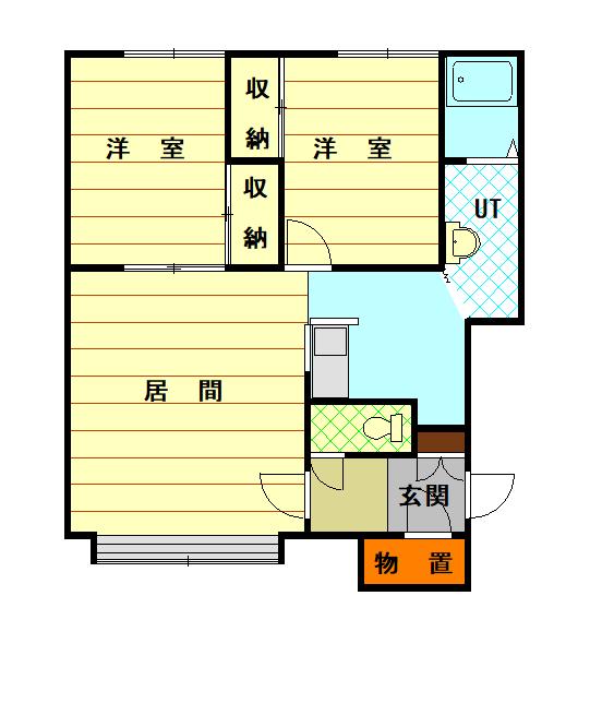 カルド１０１間取図