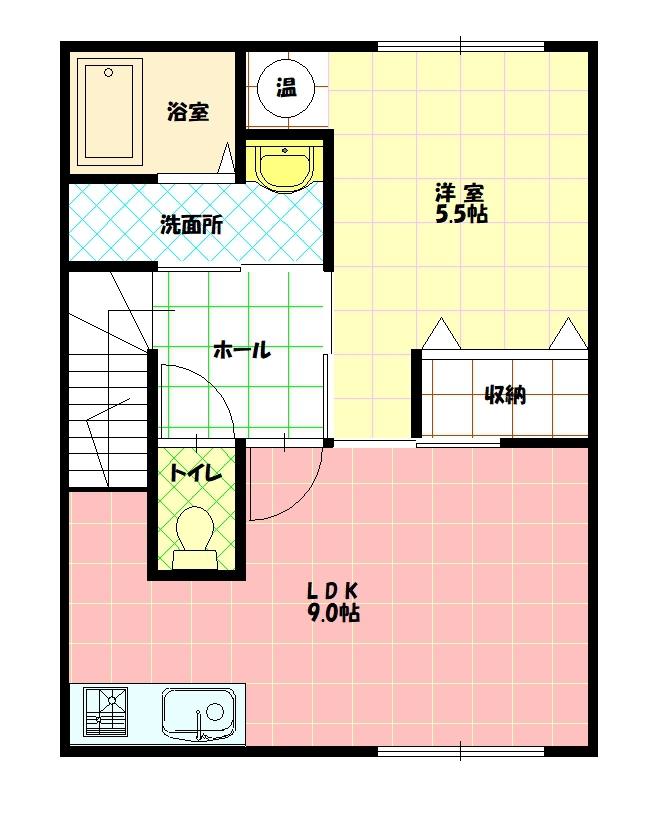 レトア202間取図