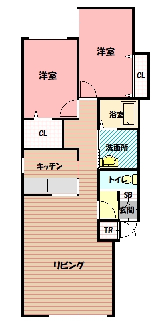 ａｔｅｅｎａ１１．２１Ａ101間取図