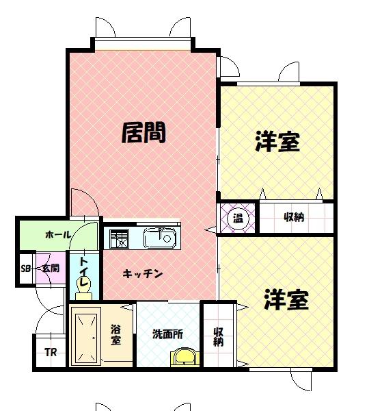 ＮＯＫ　Ｈｕｕｋ２０５間取図