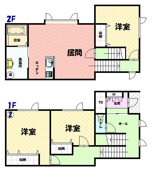 ＮＯＫ　Ｈｕｕｋ１０２間取図