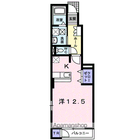 ミラージュＡ104間取図
