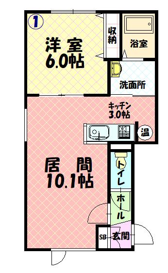 Broccato101間取図