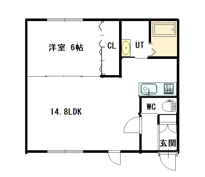 コンフォート１０・１４１０２間取図
