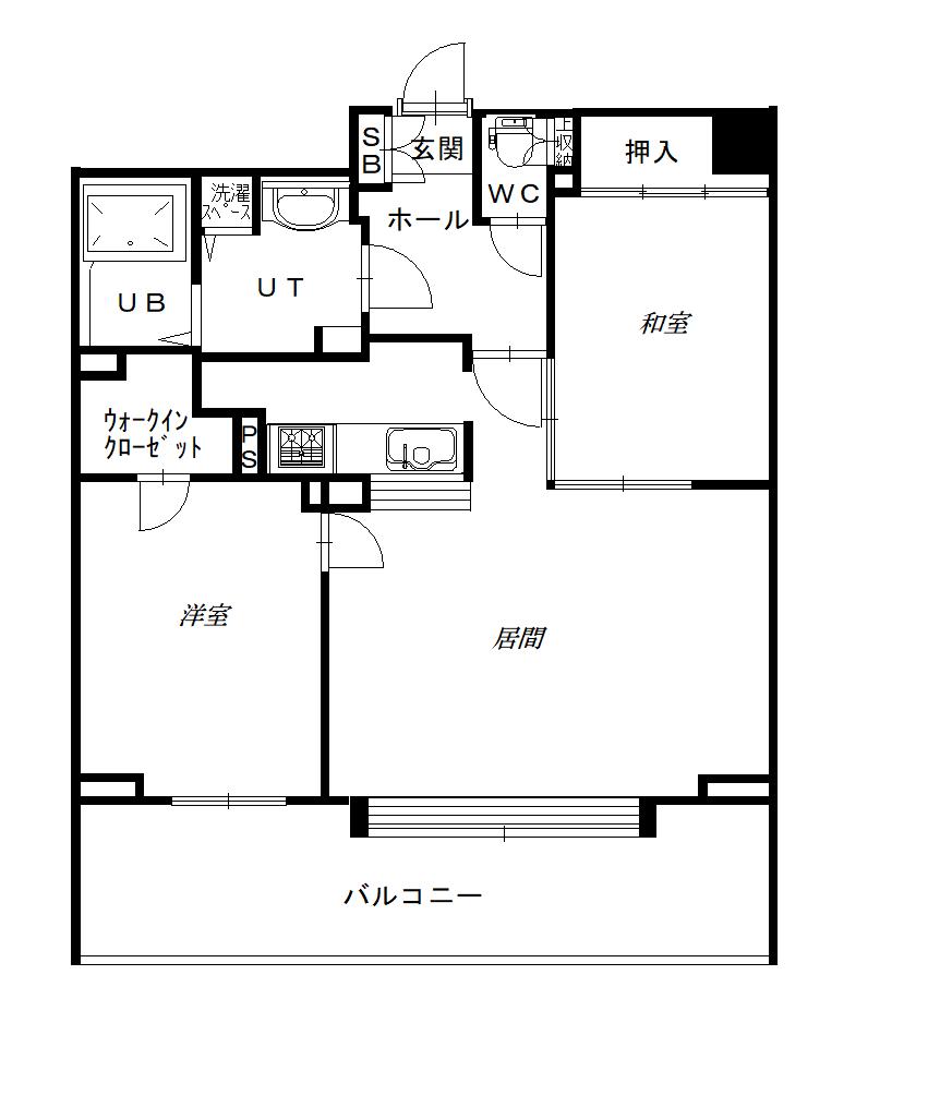 ロジェ・ウインズ515808間取図