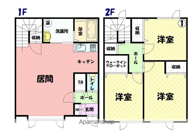 アトラスⅠ１０１間取図