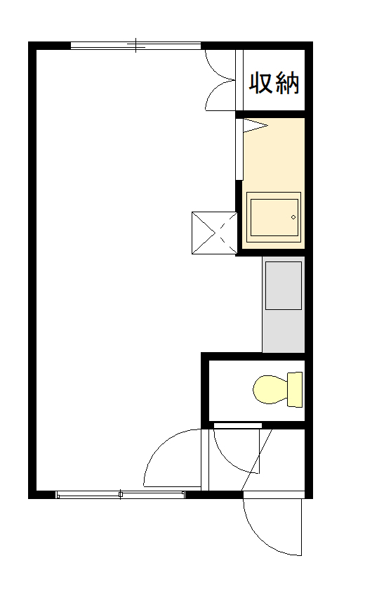 アイビー旭医前101間取図
