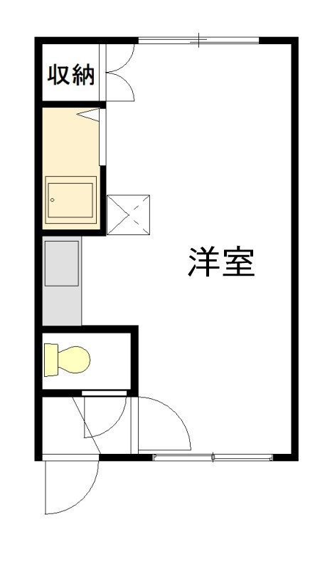 アイビー旭医前102間取図