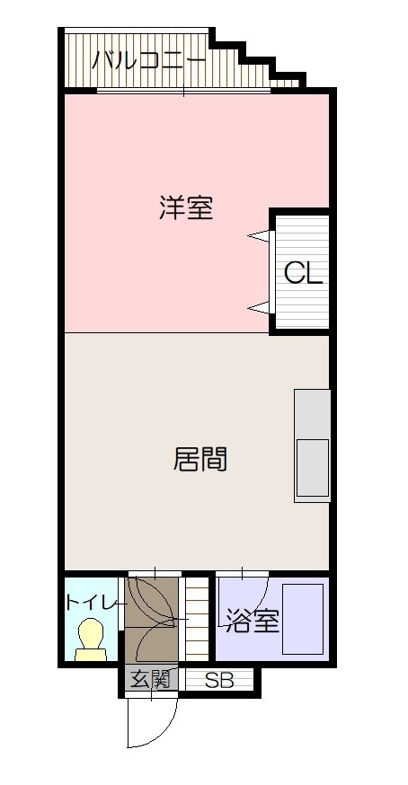 ラメール旭川１０５間取図