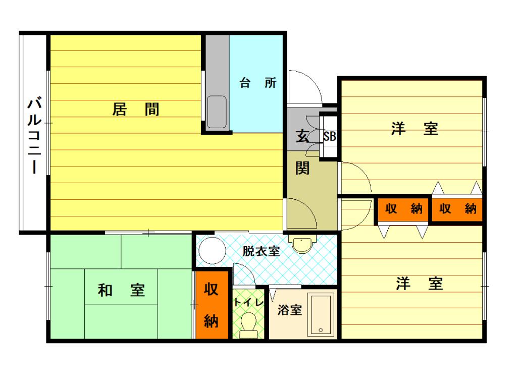 カサ・デルリオ2004間取図