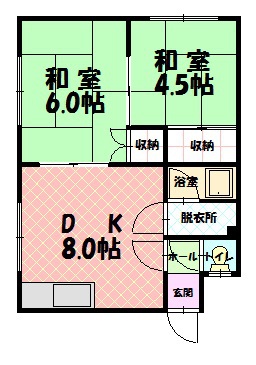 サンフラワー神居101間取図