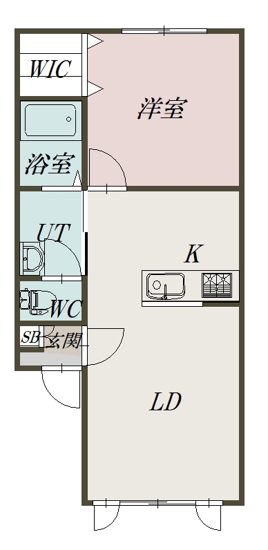 アーバンパレス205間取図