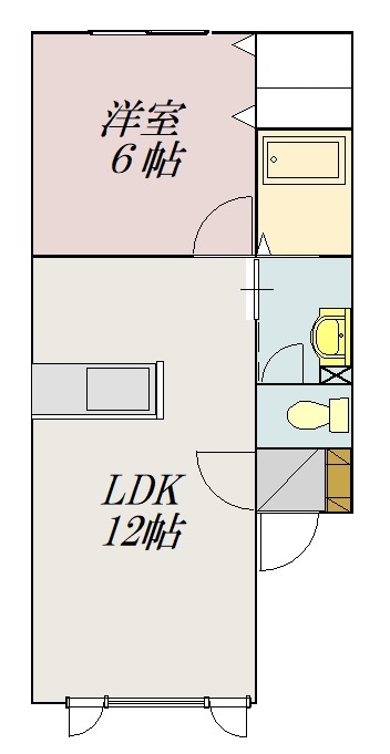 アーバンパレス101間取図